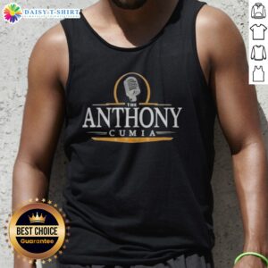 Nice The Anthony Cumia Show Logo Podcast Graphic Tank Top featuring vibrant logo design.