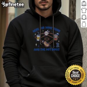 Premium Here For Home Runs And The Hot Dogs Boston Red Sox MLB Baseball Mascot Food hoodie displayed on a neutral background