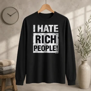 Premium I Hate Rich People Tekken 8 Video Game Long Sleeve Shirt