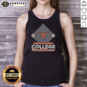 Pretty Texas Longhorns 2026 NCAA College World Series 2026 Women's College World Series tank top featuring vibrant colors