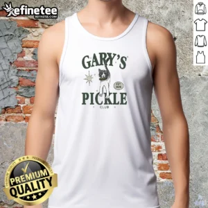 Top Nine Garys Pickle Club Est 2025 Tank Top