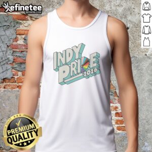 Awesome Indianapolis Indy Pride 2026 tank top featuring vibrant colors and a bold design.