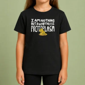 Awesome Negative Man Mother 3 I Am Nothing But A Worthless Protoplasm Kids T-Shirt