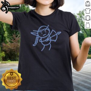 Top Team Liquid RWF Derp Holding Bow And Arrow Ladies shirt in a vibrant graphic design.