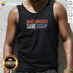 Official Make America Sane Again 2026 Tank Top