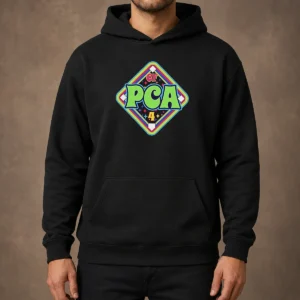 Premium CF PCA 4 Baseball Diamond Mascot Design Logo And Team Pride Sport Performance Hoodie