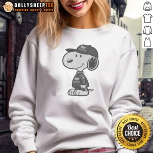 Awesome Snoopy Gadillac Formula 1 Team Sweashirt