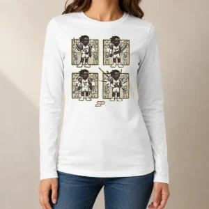 Official Basketball Purdue The Lance Dance Lance Jones Long Sleeve Shirt