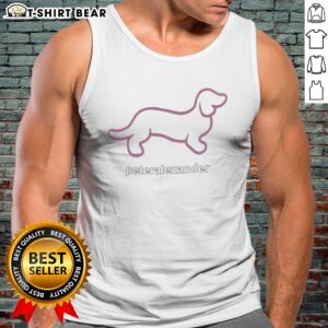 Original Sarocha Chankimha Peter Alexander Dachshund Tank top featuring a playful dachshund design