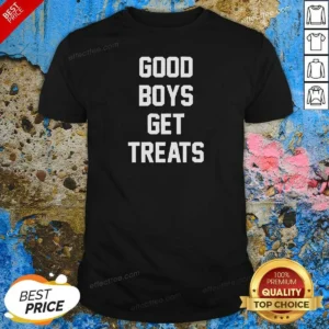 Pretty Boys Get Treats Text
