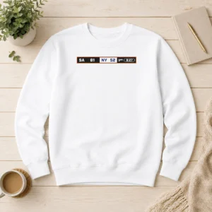 Hot Scoreboard San Antonio Spurs 81 52 New York Knicks Basketball Meme NBA 2026 Sweater