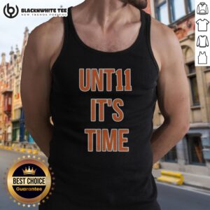 Funny New York Knicks Unt11 It'S Time Tank Top showcasing vibrant colors and a playful design.