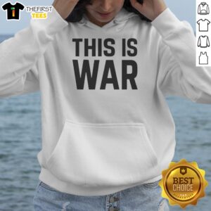 Top Pete Hegseth This Is War Hoodie featuring bold graphics and a comfortable fit.