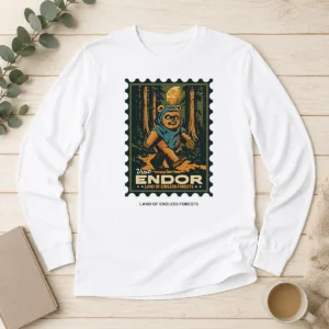 Good Star Wars Ewok Visit Endor Land Of Endless Forests Long Sleeve Shirt