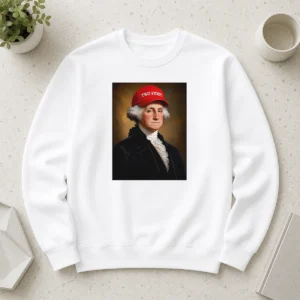 Original George Washington President America Hat With Two Fiddy Sweater