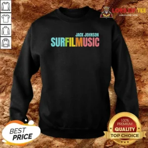 Official Jack Johnson Surfilmusic Tour 2026 Sweatshirt