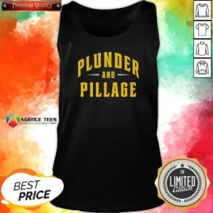 Good Plunder And Pillage Pittsburg PA Logo Tank Top