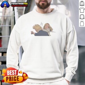 Hot Kamala Harris Slap Trump Meme Sweatshirt