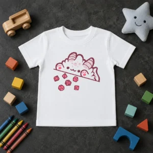 Original Bongo Cat Dnd Kids T-Shirt