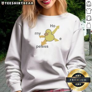 Pretty Rny Peless Duck In Distress Sweatshirt