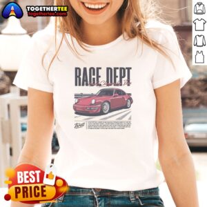 Good Throtl Race Dept Porsche 911 World Championship Team Ladies shirt on ladies shirt