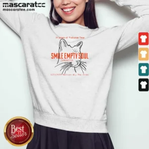 Funny Smile Empty Soul Cabretta 20 Years Of Vultures Tour Madison WI The Annex Sweatshirt