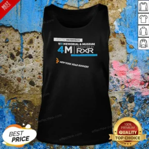 Top Run To Remember 9 11 Memorial And Museum 4M Presented By RXR New York Road Runners Tank Top