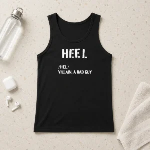 Premium Heel Villain A Bad Guy Tank Top