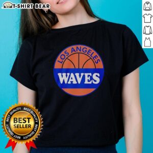 Official Los Angeles Waves ladies tee in vibrant colors, showcasing stylish design for fans and casual wear.