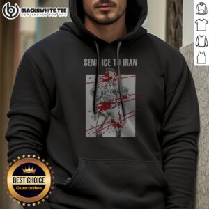 Good Send ICE To Iran Immigration Political Satire Hoodie