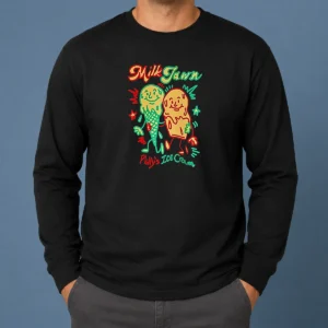 Hot Milk Jawn Philly'S ICE Cream Long Sleeve Shirt