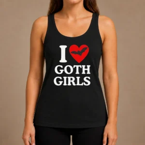 Top I Love Goth Girls Tank Top