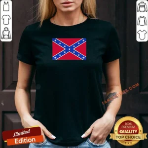 Good Mark Lee Confederate Flag 2026 V-Neck Shirt