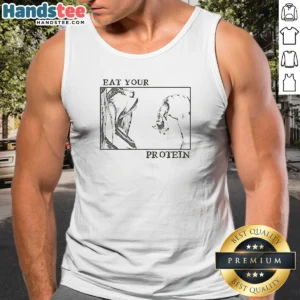 Official Attack On Titan Eat Your Protein Anime Tank Top