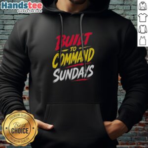 Pretty Built To Command Sundays Hoodie featuring a comfortable fit and unique design