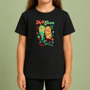 Hot Milk Jawn Philly'S ICE Cream Kids T-Shirt