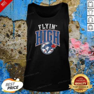 Good Toronto Blue Jays Flyin High Logo Tank Top
