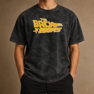 Premium The Back Rooms Washed T Shirt in soft cotton fabric with vintage wash and relaxed fit