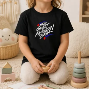 Top The Great American Bash WWE Wrestling Event Logo Kids T-Shirt