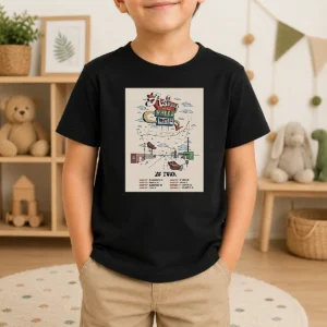 Pretty Asleep At The Wheel Route 66 Centennial 2026 Shows Kids T-Shirt