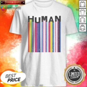 Funny LGBTQ Human Pride Flags shirt optimized, showcasing vibrant colors and unique designs.