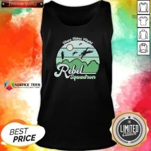 Funny Hope Takes Flight Rebel Squadron Tank Top