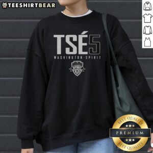 Nice Trinity Rodman Washington Spirit TSES 5 Sweatshirt showcasing vibrant team colors and logo