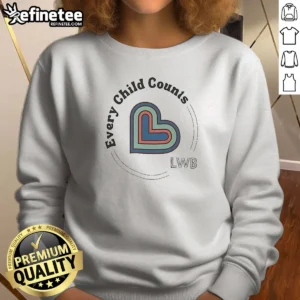 Nice The Lwb Every Child Counts Supersoft Sweatshirt