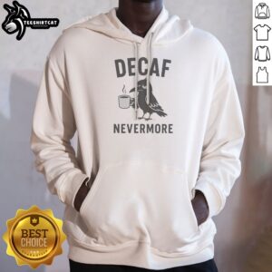 Decaf Nevermore Crow Hoodie