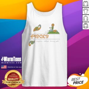 Nice Olivia Rodrigo Pisces Imaginative Intelligent Charming Gentle tank top featuring a unique astrological design.