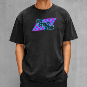 Awesome Not Street Legal Washed T-Shirt
