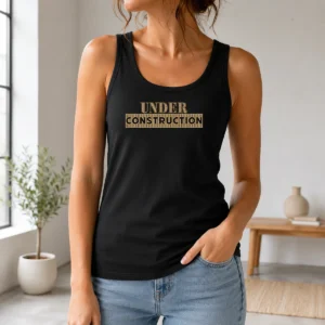 Nice Under Construction Tank Top