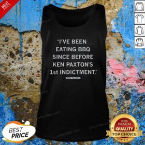 Original Talarico Eating BBQ tank top optimized for showcasing vibrant designs and comfort.