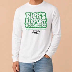 Cute Tom Petty Rick'S Airport Recorders The Best Round Long Sleeve Shirt